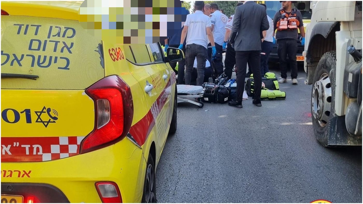 טרגדיה בירושלים: אישה בת 70 נהרגה בתאונה • הנהג נמלט
