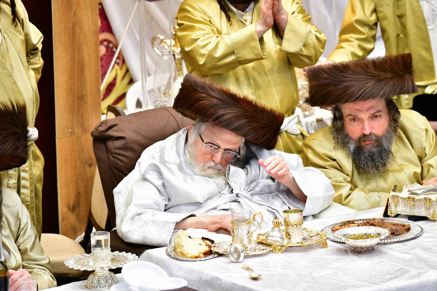 נעילת החג שמחת תורה בחצר הקודש תולדות אברהם יצחק | צילום: שוקי לרר
