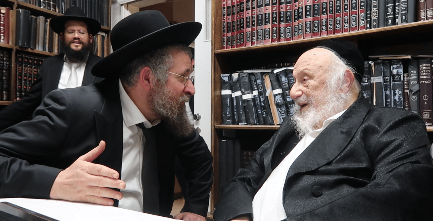 חג הסוכות במחיצת מרן הגרב"ד פוברסקי שליט"א