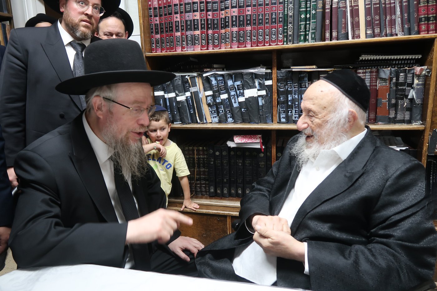חג הסוכות במחיצת מרן הגרב"ד פוברסקי שליט"א
