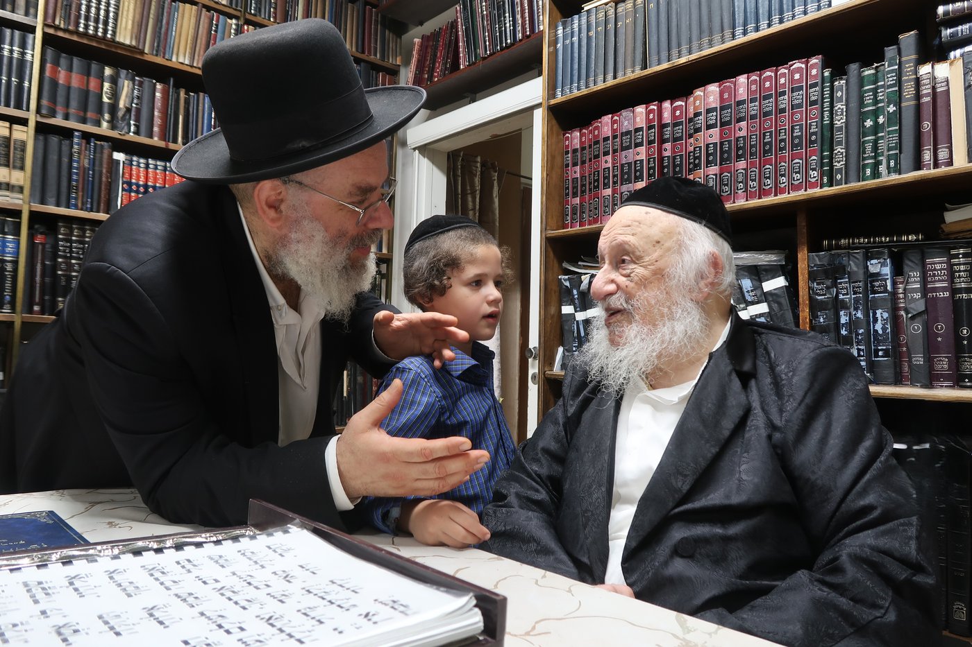 חג הסוכות במחיצת מרן הגרב"ד פוברסקי שליט"א