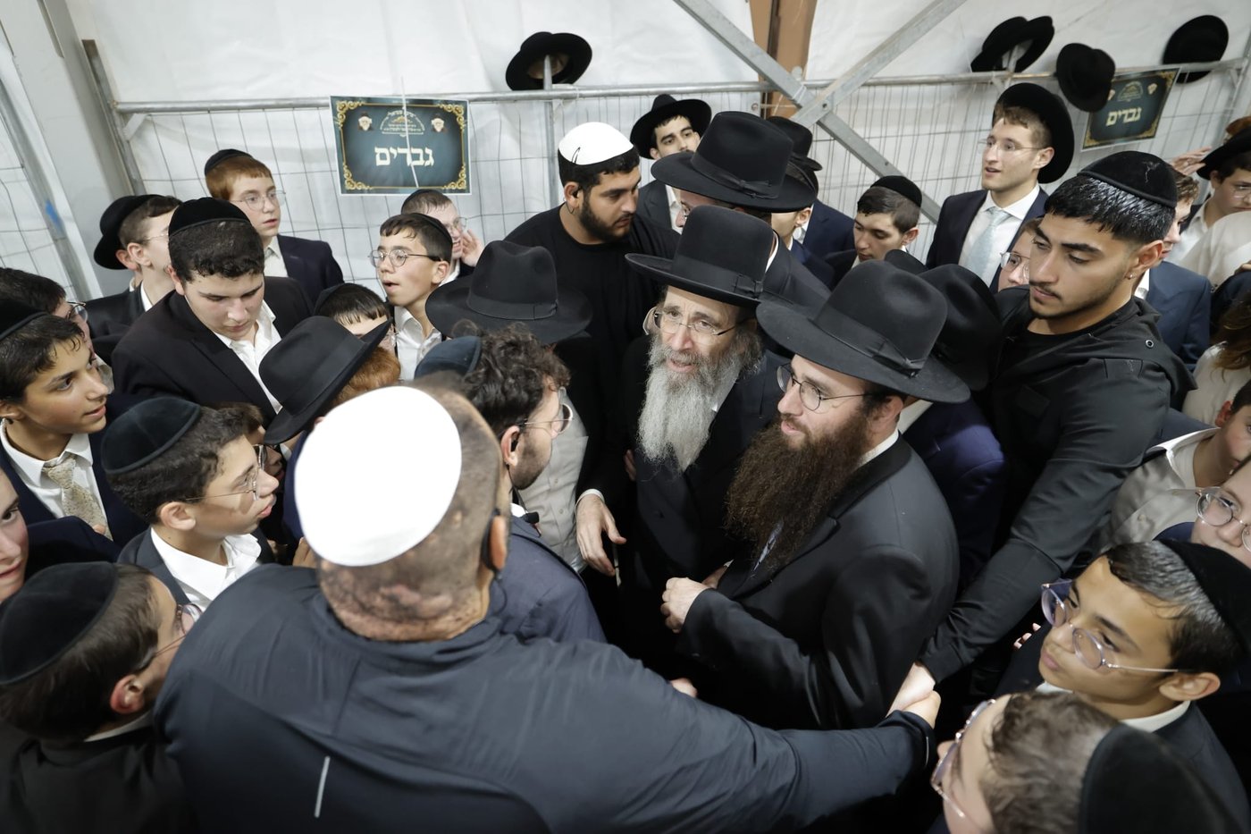 שמחת בית השואבה בברכת שמואל | צילום: שמוליק קורלנסקי