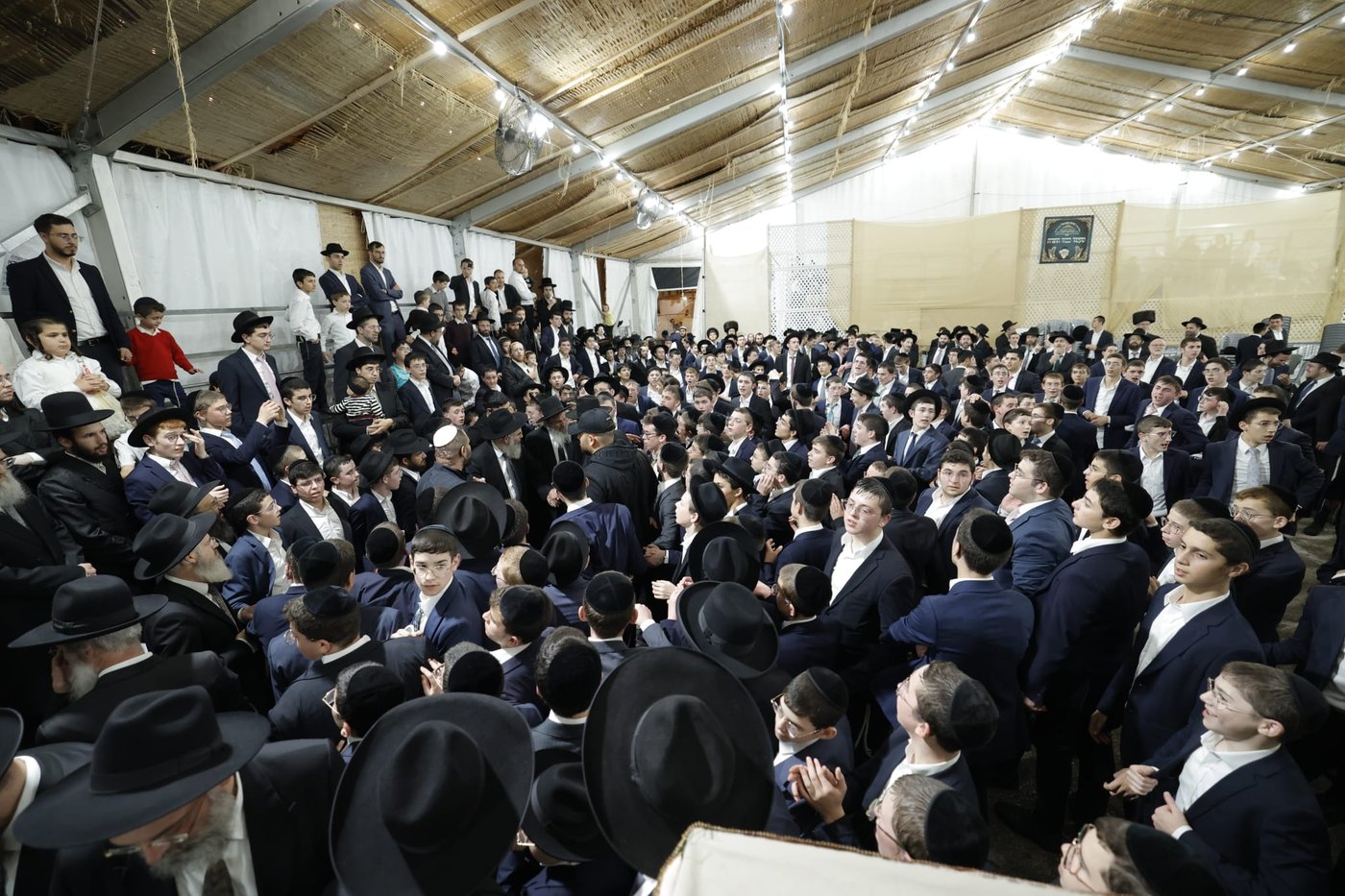 שמחת בית השואבה בברכת שמואל | צילום: שמוליק קורלנסקי