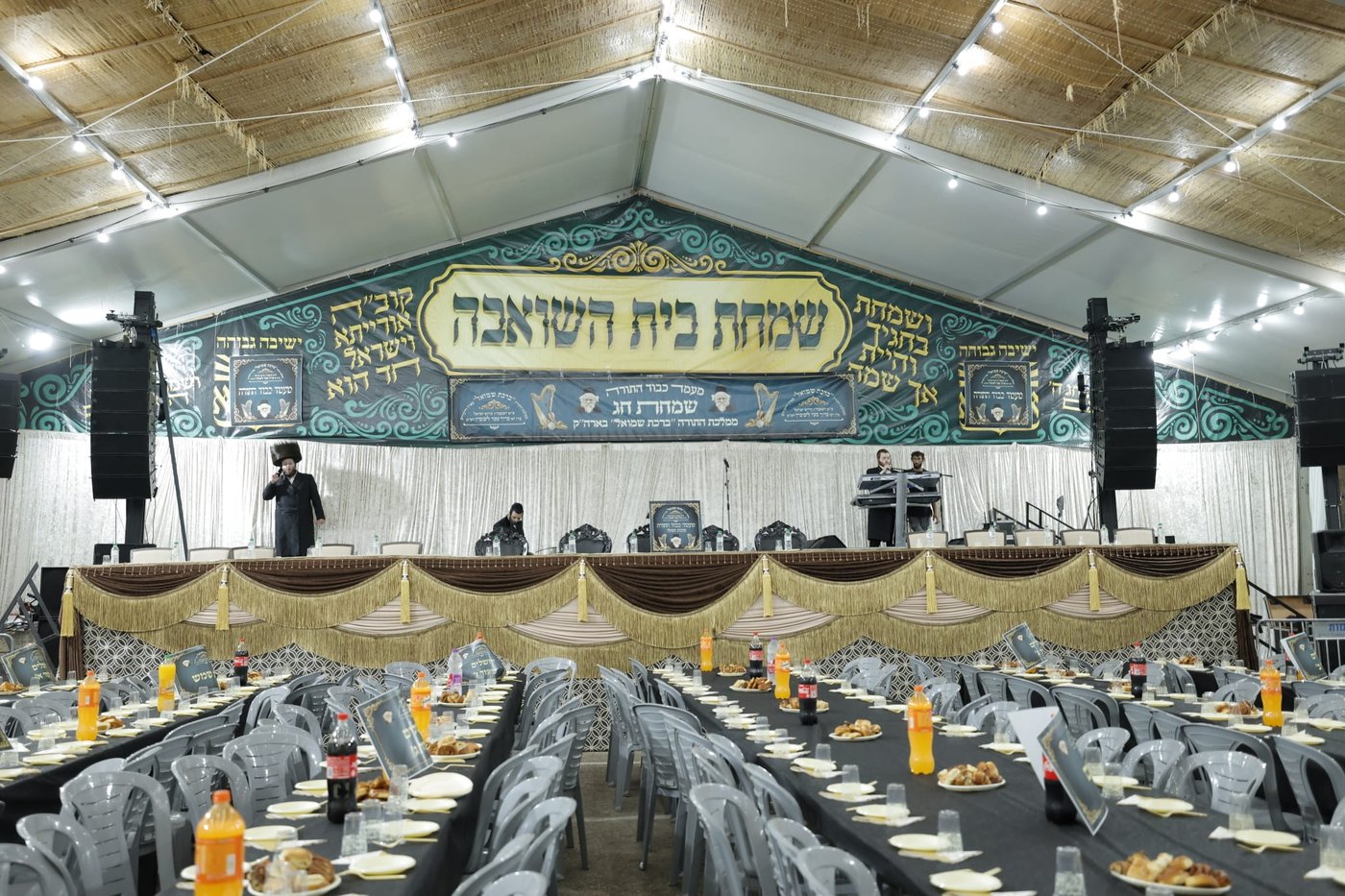 שמחת בית השואבה בברכת שמואל | צילום: שמוליק קורלנסקי