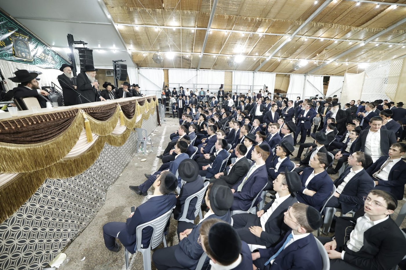 שמחת בית השואבה בברכת שמואל | צילום: שמוליק קורלנסקי