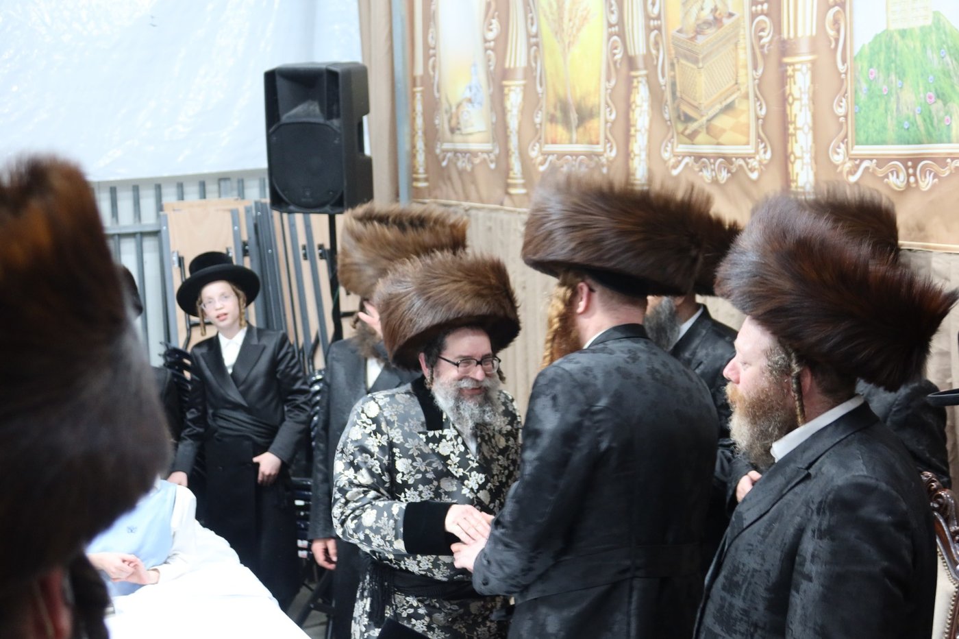 חג הסוכות במרכז חסידות קאליב | צילום: באדיבות המצלם