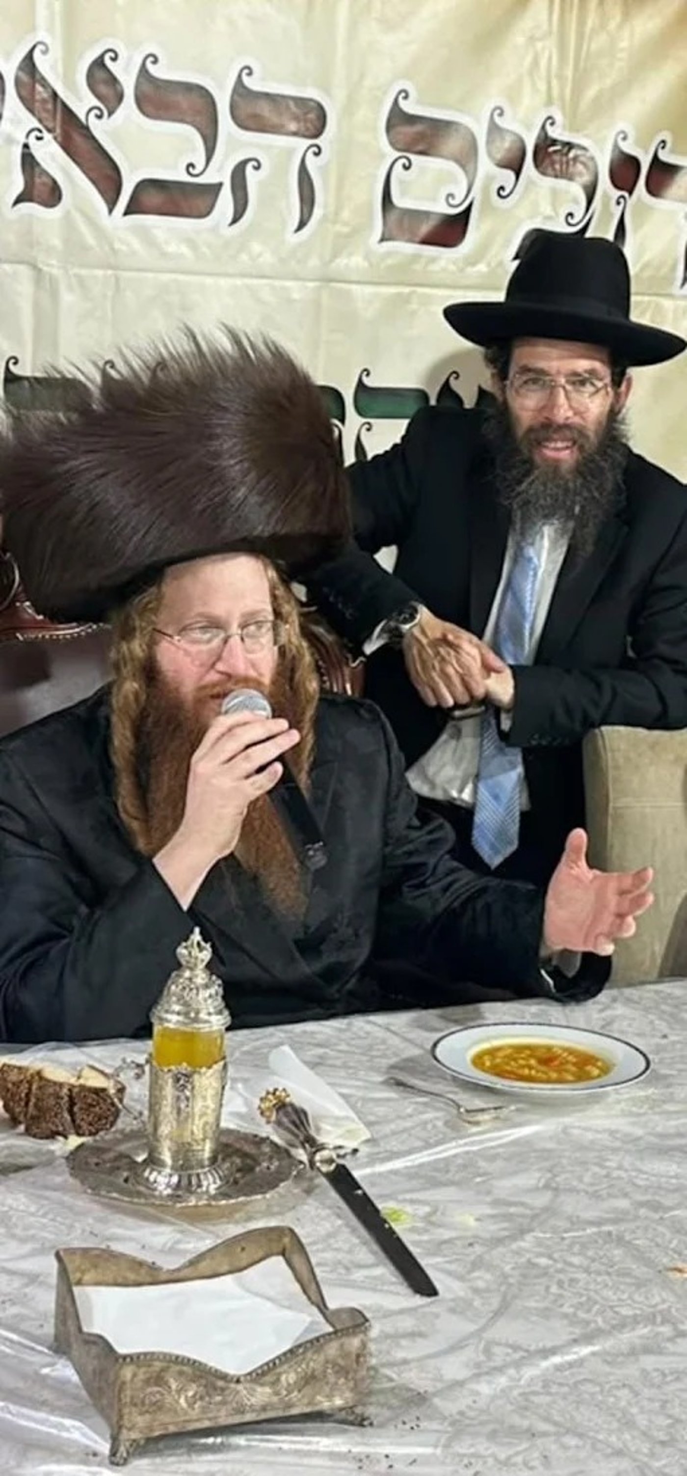 חג הסוכות במרכז חסידות קאליב | צילום: באדיבות המצלם