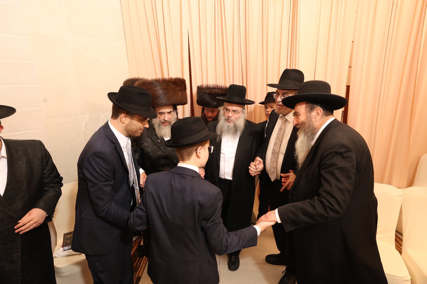 שמחת בר המצווה לבנו של משה רבר