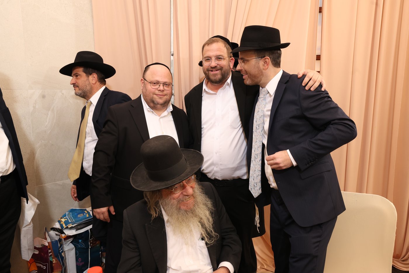 שמחת בר המצווה לבנו של משה רבר