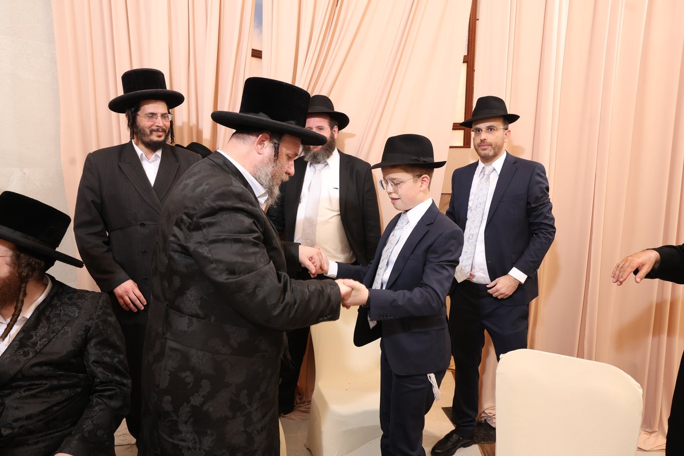 שמחת בר המצווה לבנו של משה רבר