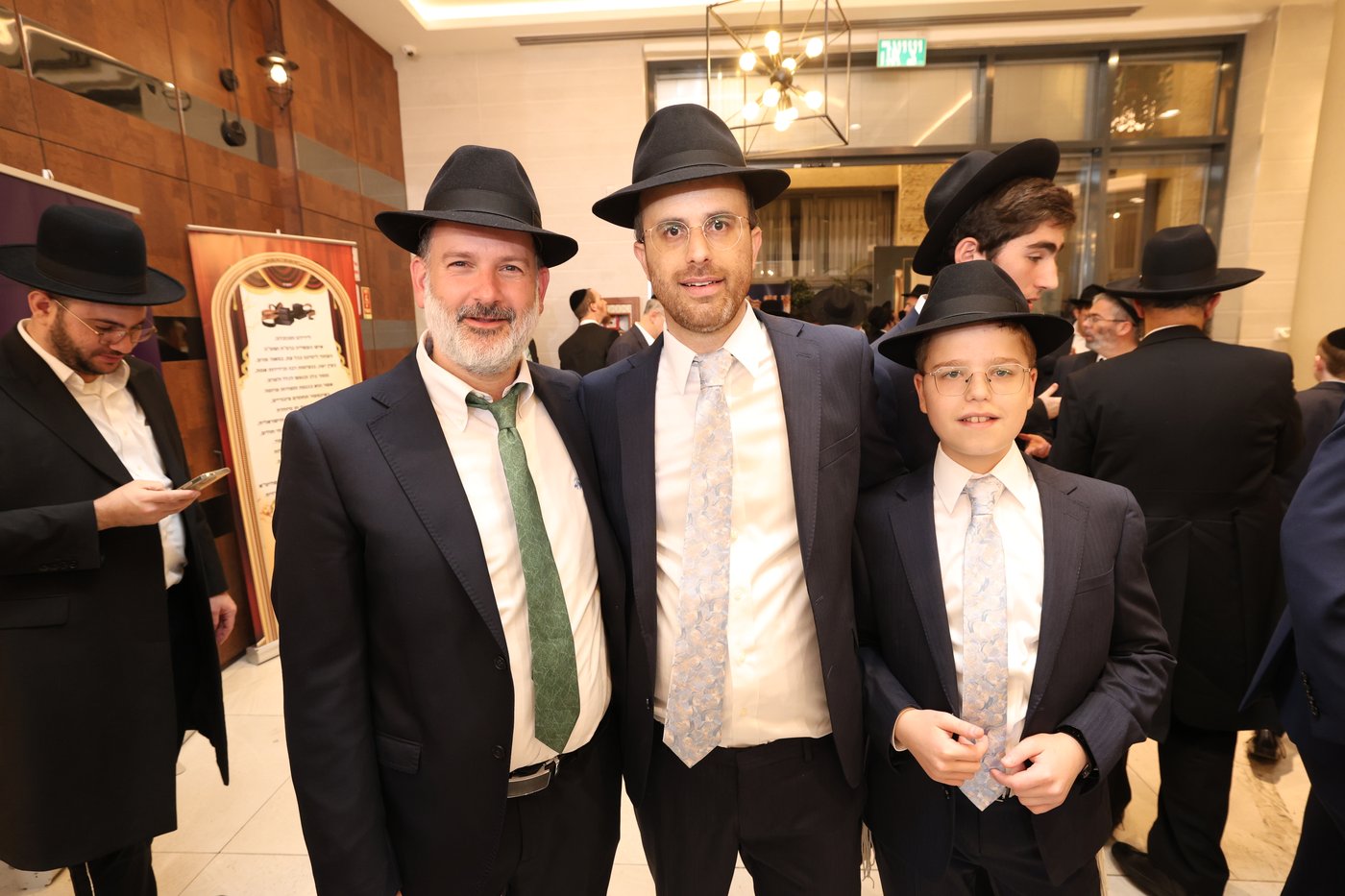 שמחת בר המצווה לבנו של משה רבר