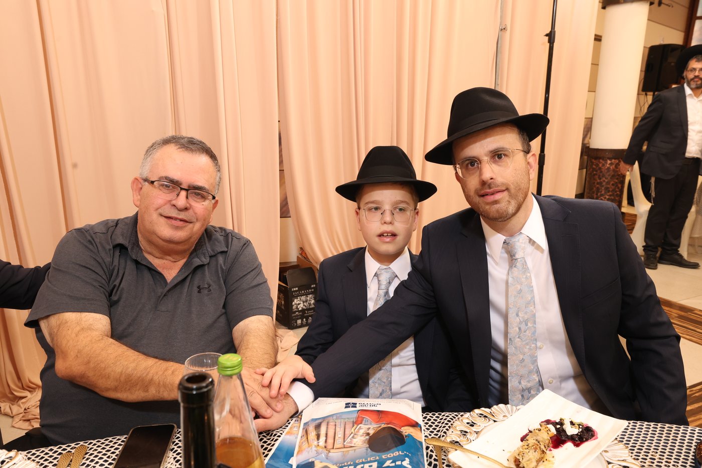 שמחת בר המצווה לבנו של משה רבר