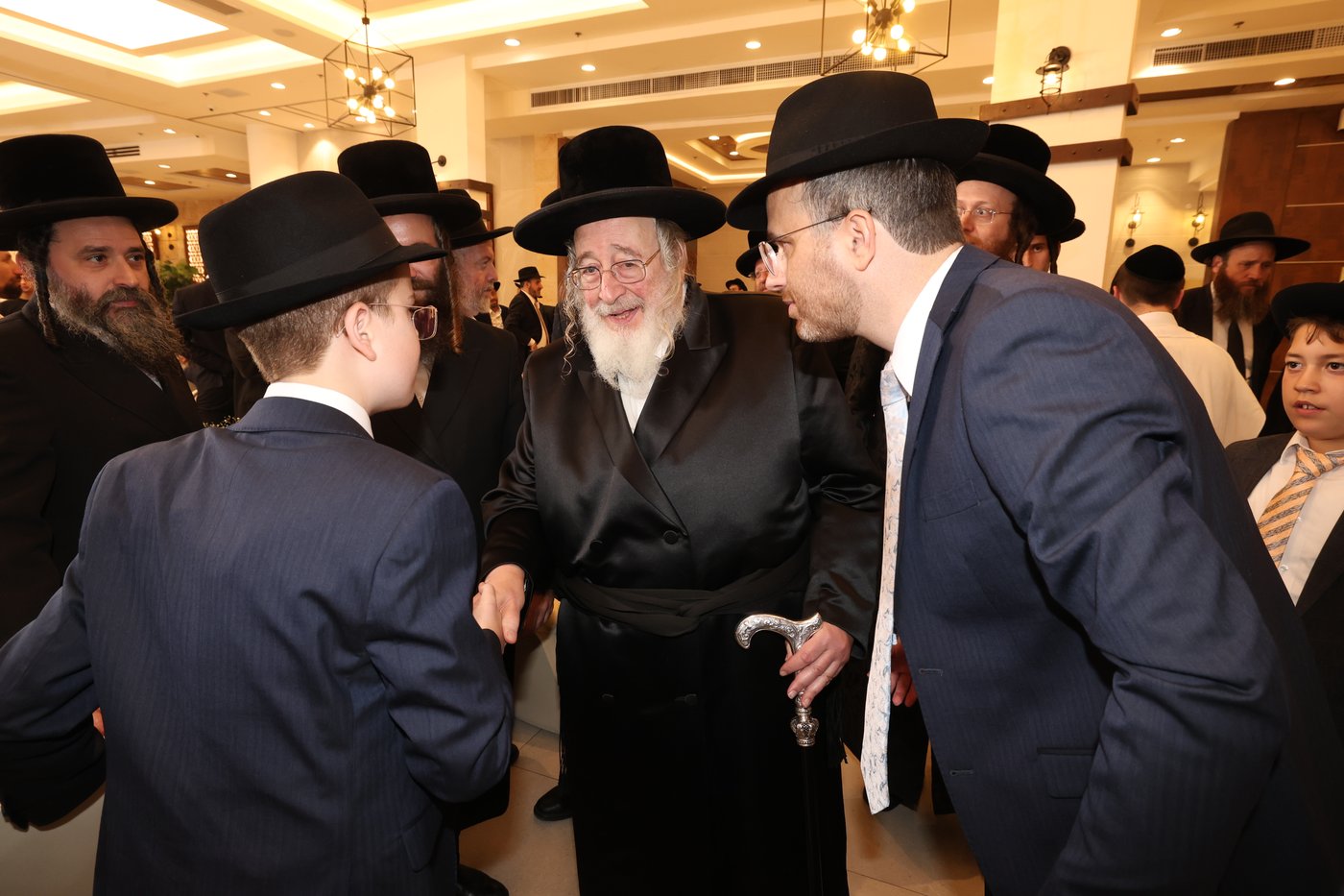 שמחת בר המצווה לבנו של משה רבר