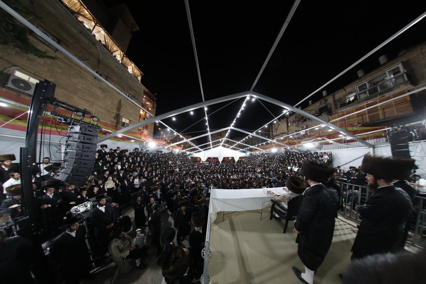 הקפות שניות אצל הגאון רבי יעקב מאיר שכטר