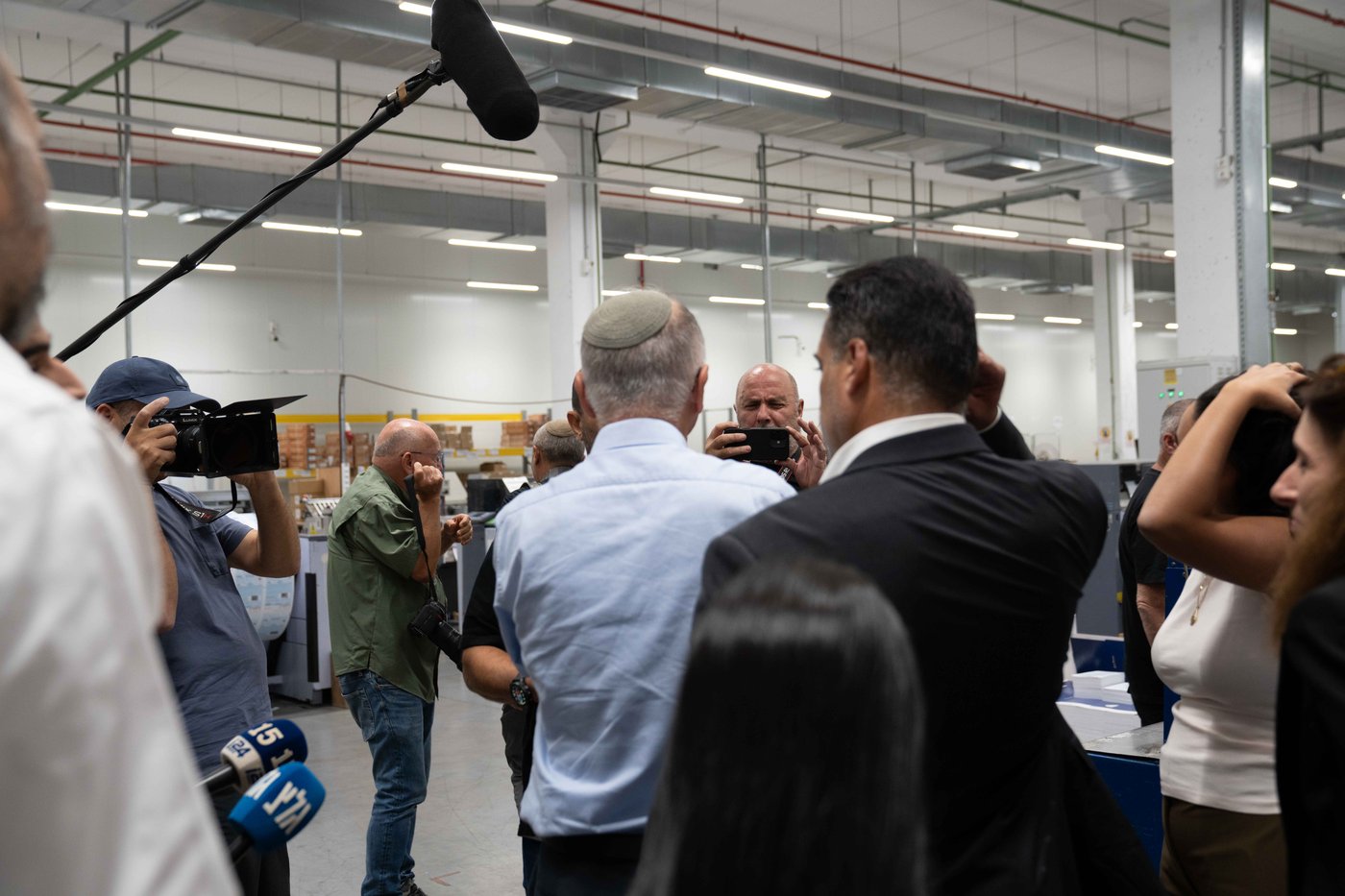 ההכנות לקראת יום הבחירות | צילום: רועי ידובסקי