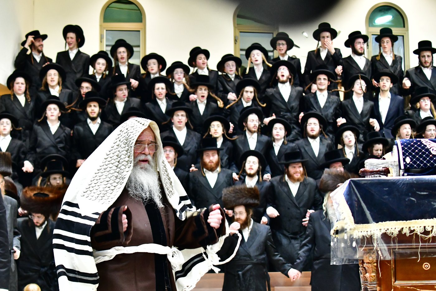 חג הסוכות בחצר הקודש קרעטשניף ירושלים | צילום: שוקי לרר, אברומי בערגער