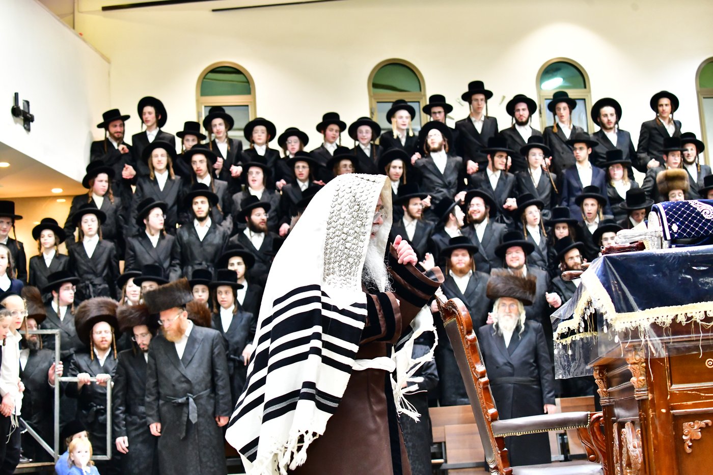 חג הסוכות בחצר הקודש קרעטשניף ירושלים | צילום: שוקי לרר, אברומי בערגער