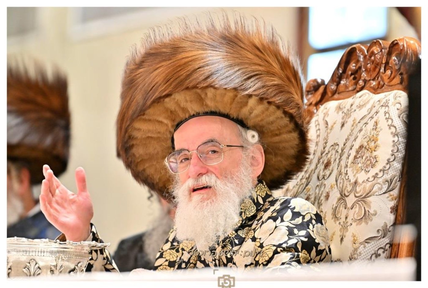 סוכות בחצר הקודש ויז'ניץ | צילום: יהושע פרוכטר