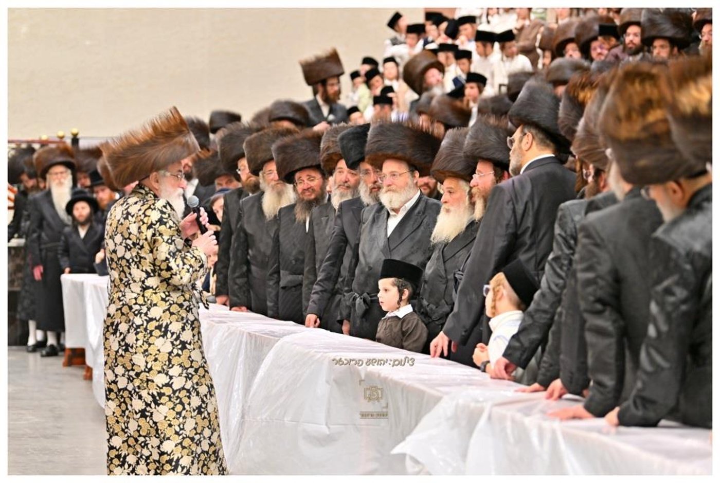סוכות בחצר הקודש ויז'ניץ | צילום: יהושע פרוכטר