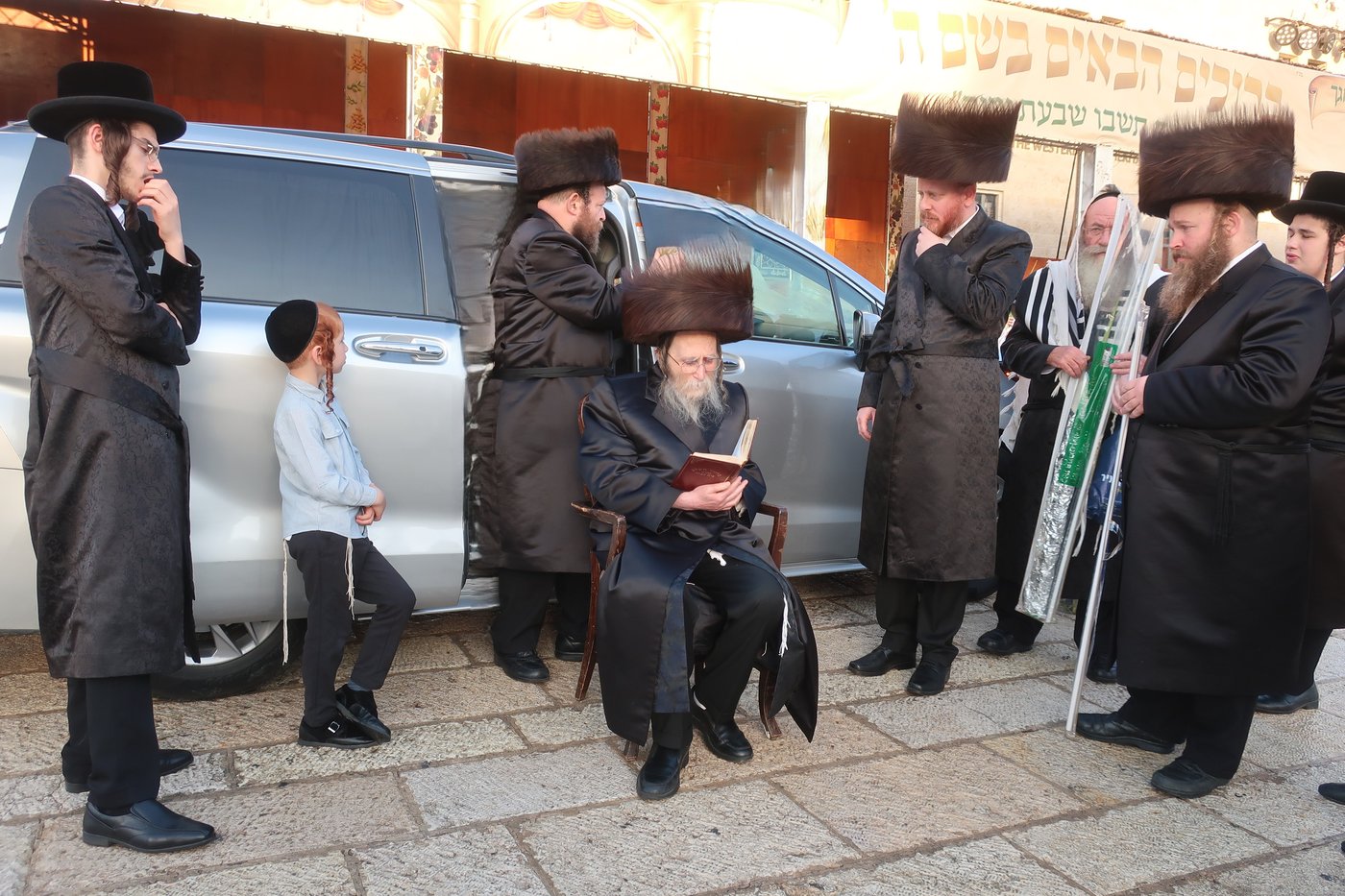 חג הסוכות בחצר ערלוי • צילום: שימי פ.