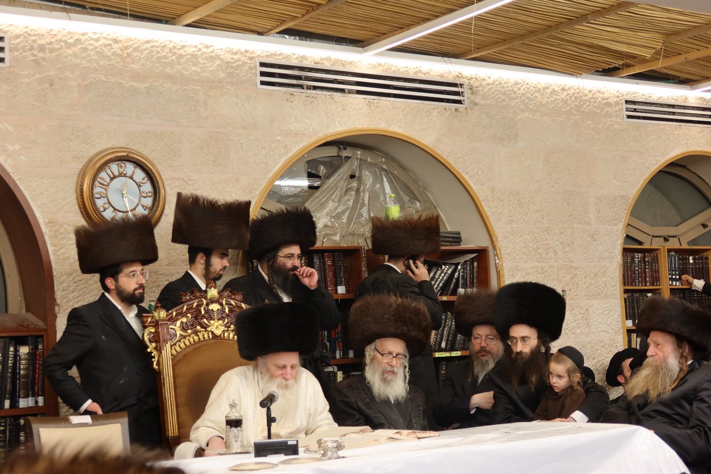 ימי החג אצל האדמו"ר מתורת חכם | צילום: באדיבות המצלם