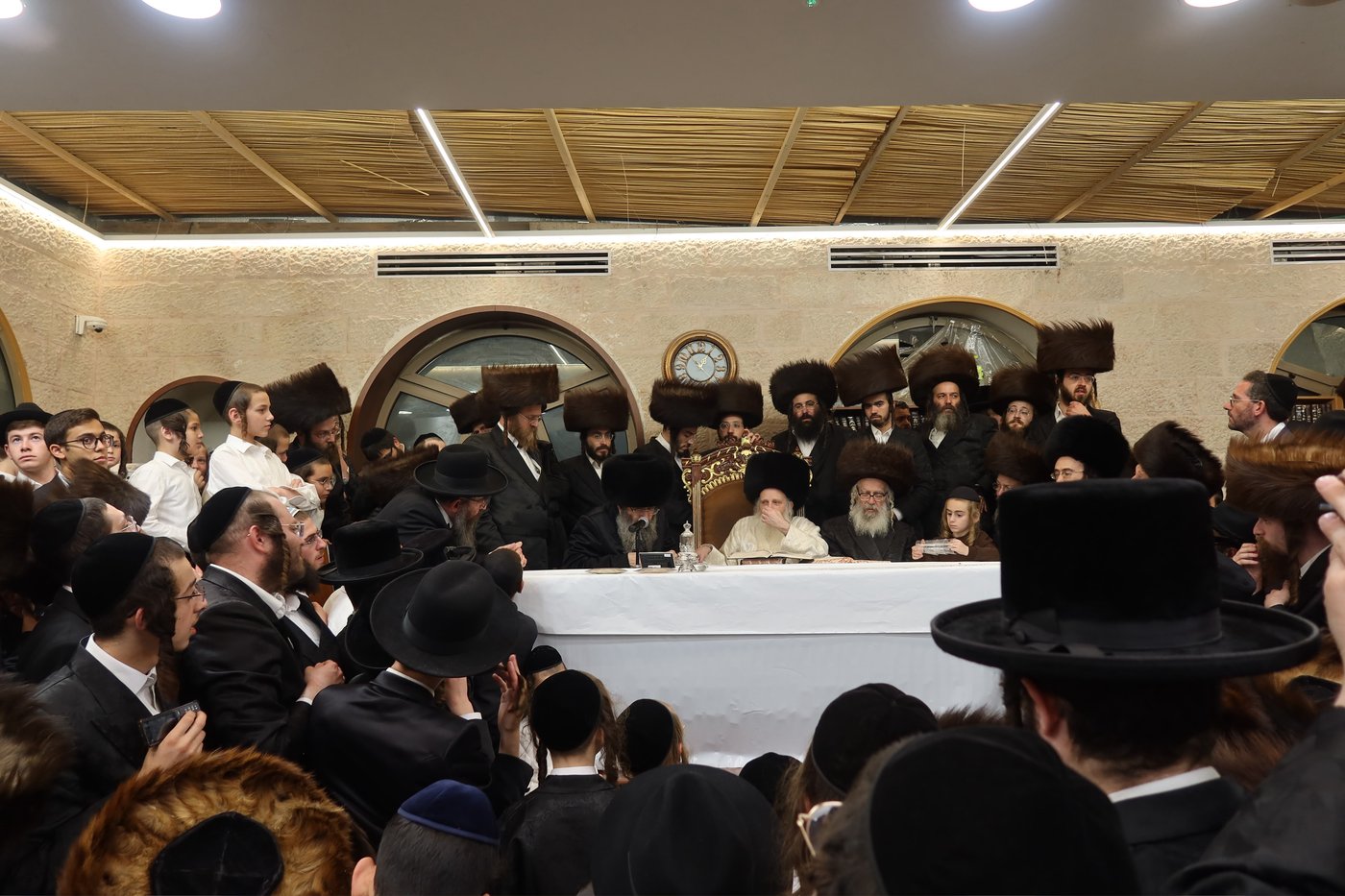 ימי החג אצל האדמו"ר מתורת חכם | צילום: באדיבות המצלם