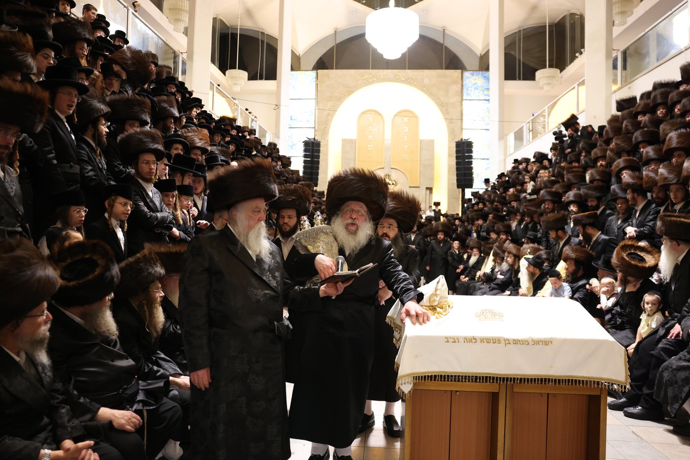 ירח האיתנים בחצר הקודש נדבורנה | צילום: שוקי לרר, אברומי בערגער, מ.ש.