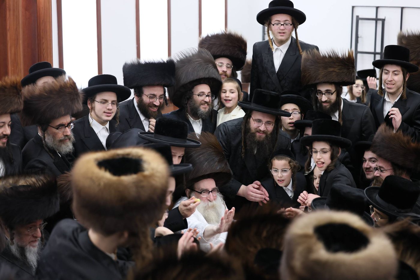 חג הסוכות בחצר תולדות צבי דספינקא | צילום: שלמה ב.