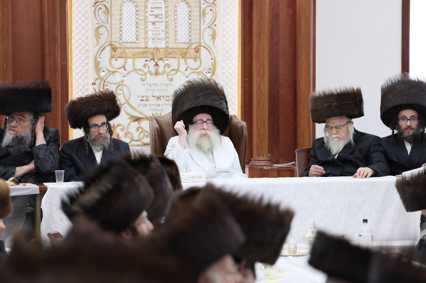 חג הסוכות בחצר תולדות צבי דספינקא | צילום: שלמה ב.