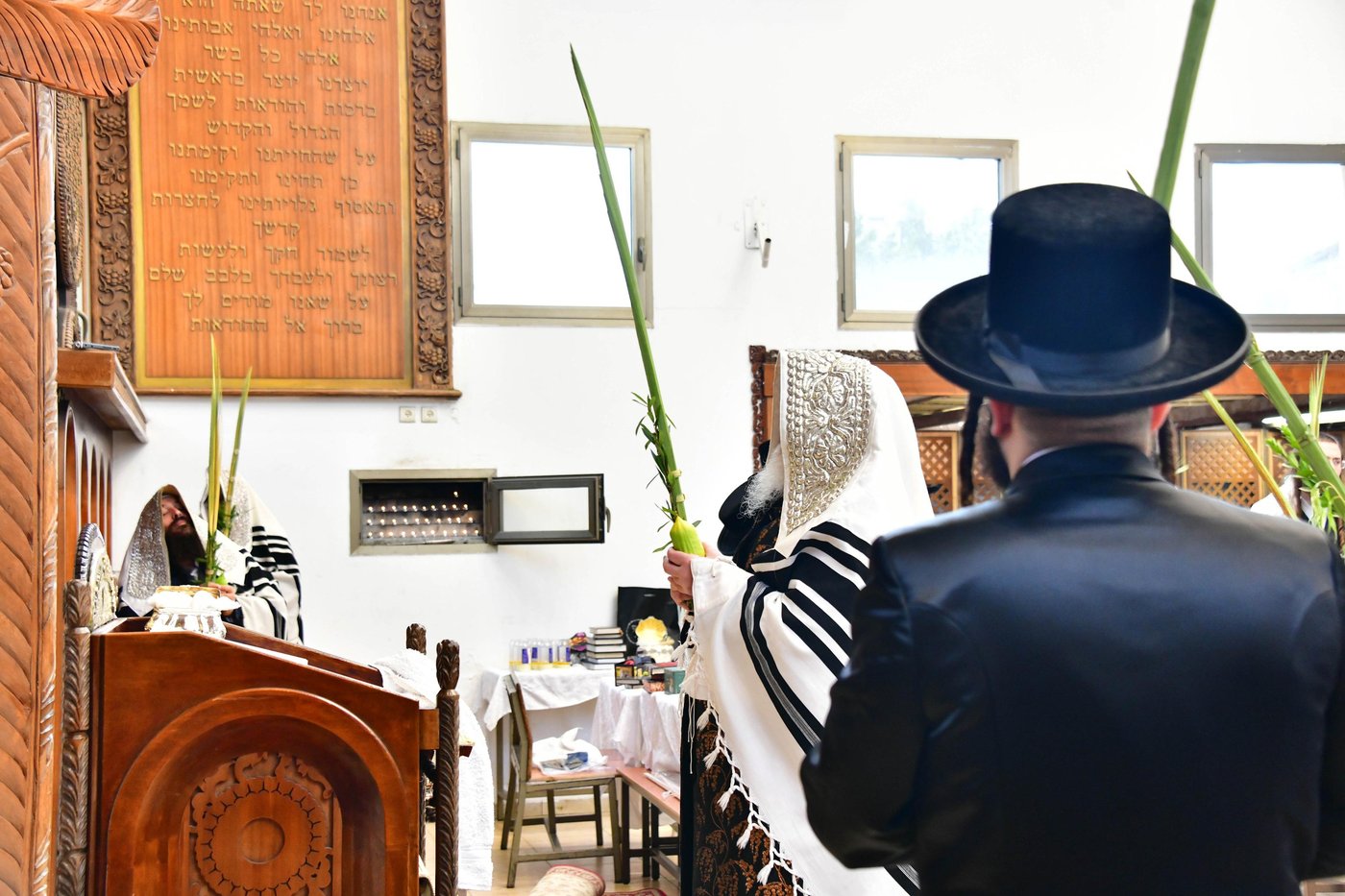 האדמו"ר מפרמישלאן שליט"א בנענועים | צילום: שוקי לרר