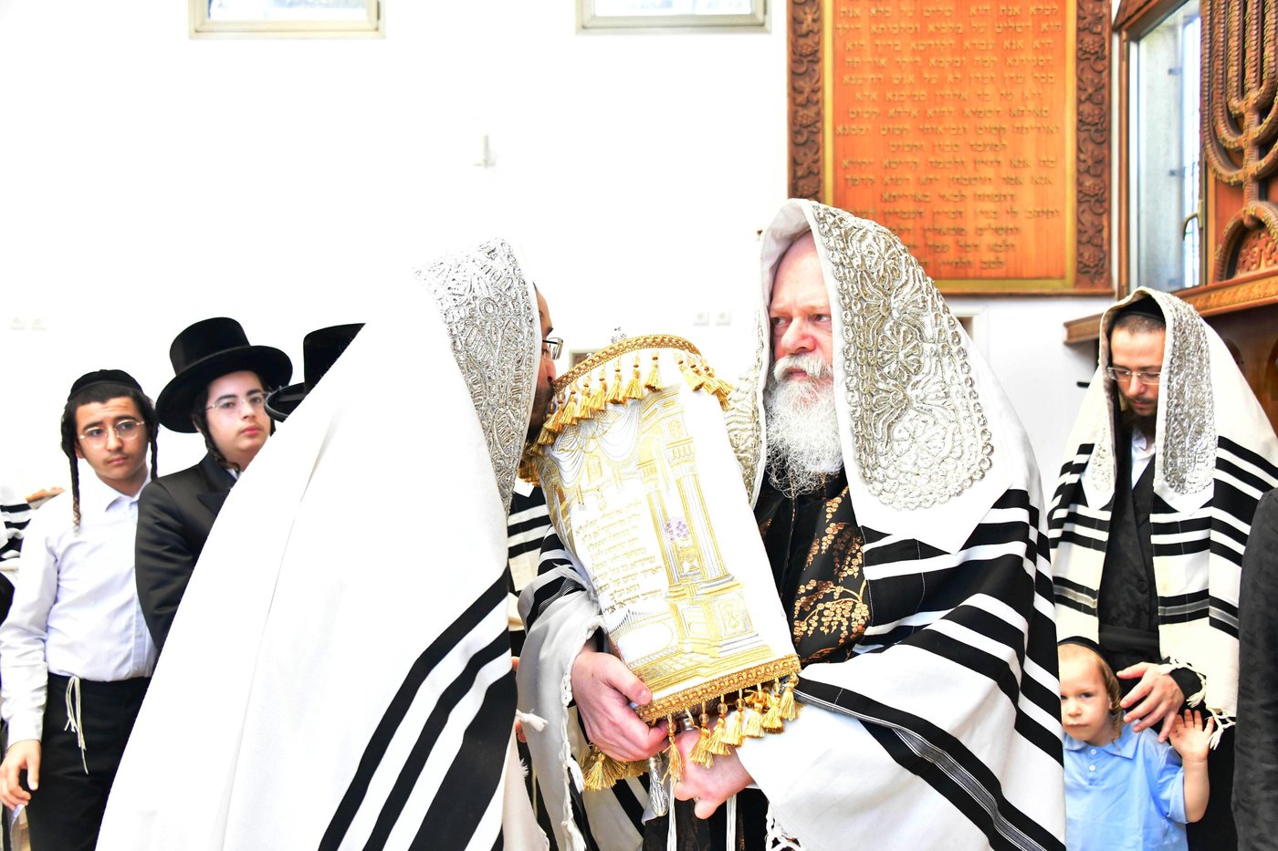 האדמו"ר מפרמישלאן שליט"א בנענועים | צילום: שוקי לרר