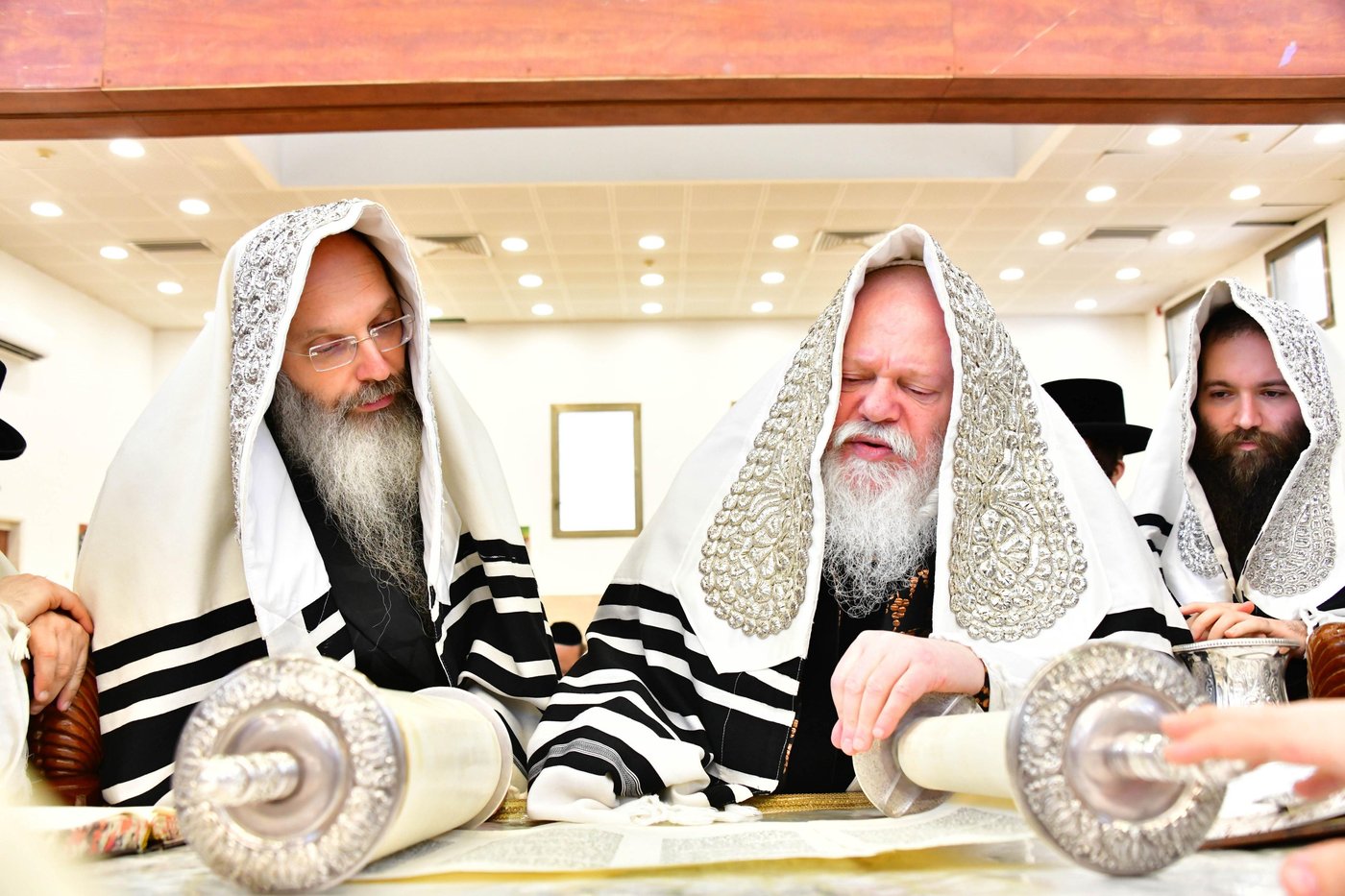 האדמו"ר מפרמישלאן שליט"א בנענועים | צילום: שוקי לרר