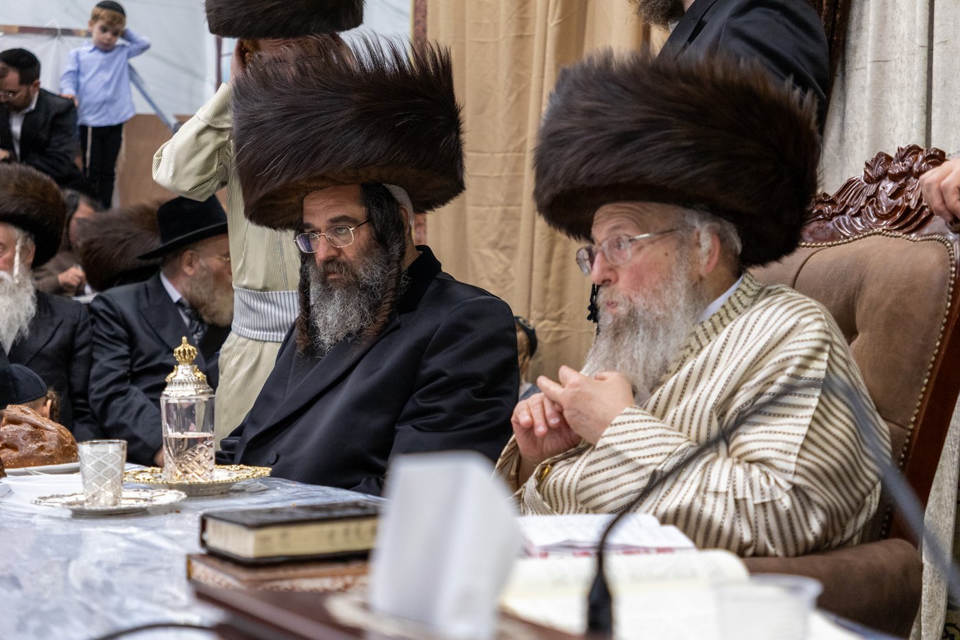 חג הסוכות בחצר הקודש פינסק קרלין
