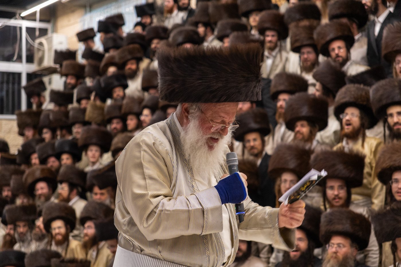 חג הסוכות בחצר הקודש פינסק קרלין