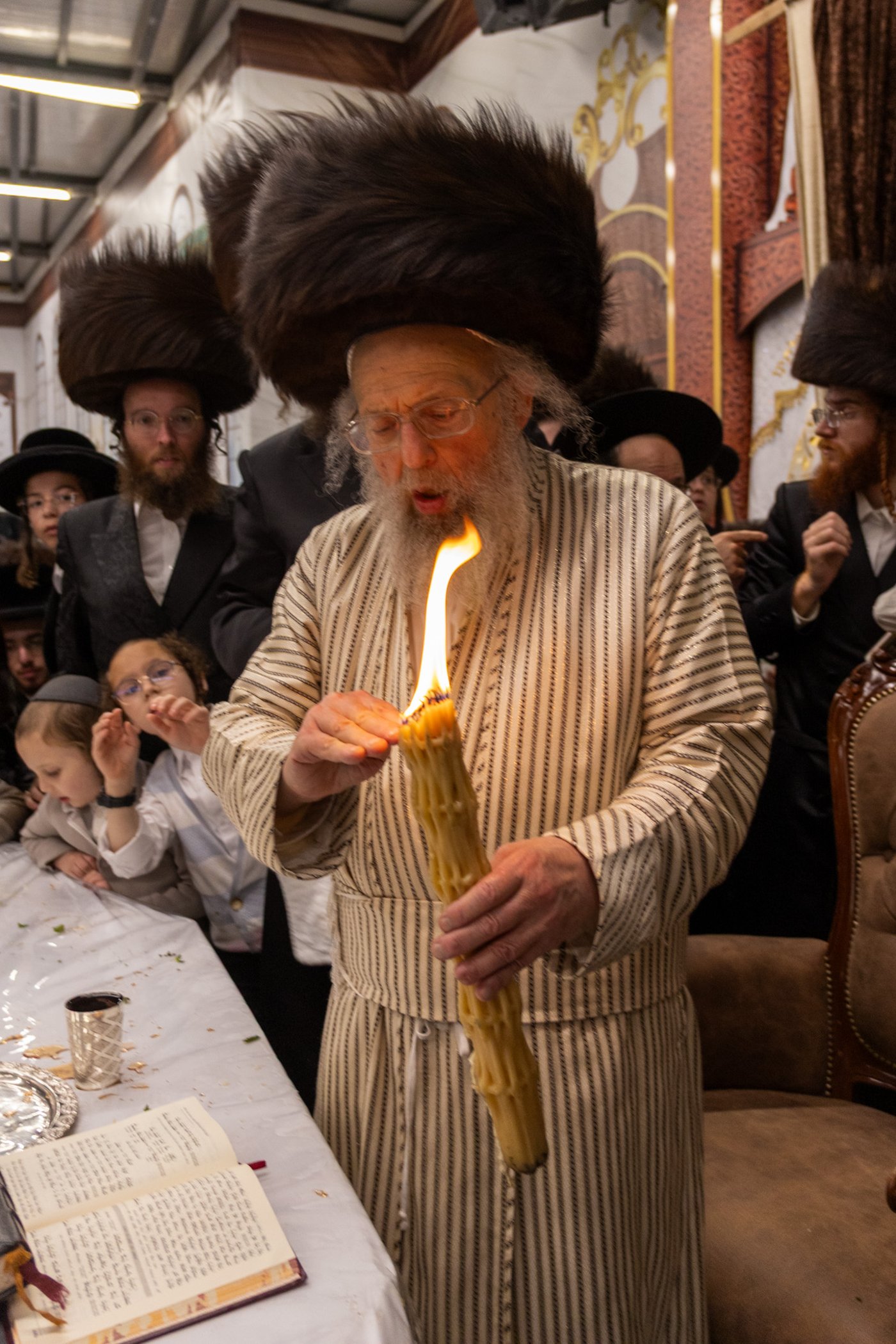 חג הסוכות בחצר הקודש פינסק קרלין