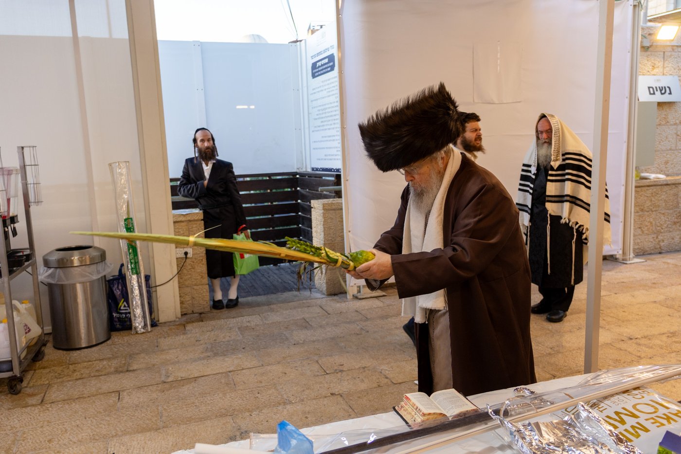 חג הסוכות בחצר הקודש פינסק קרלין