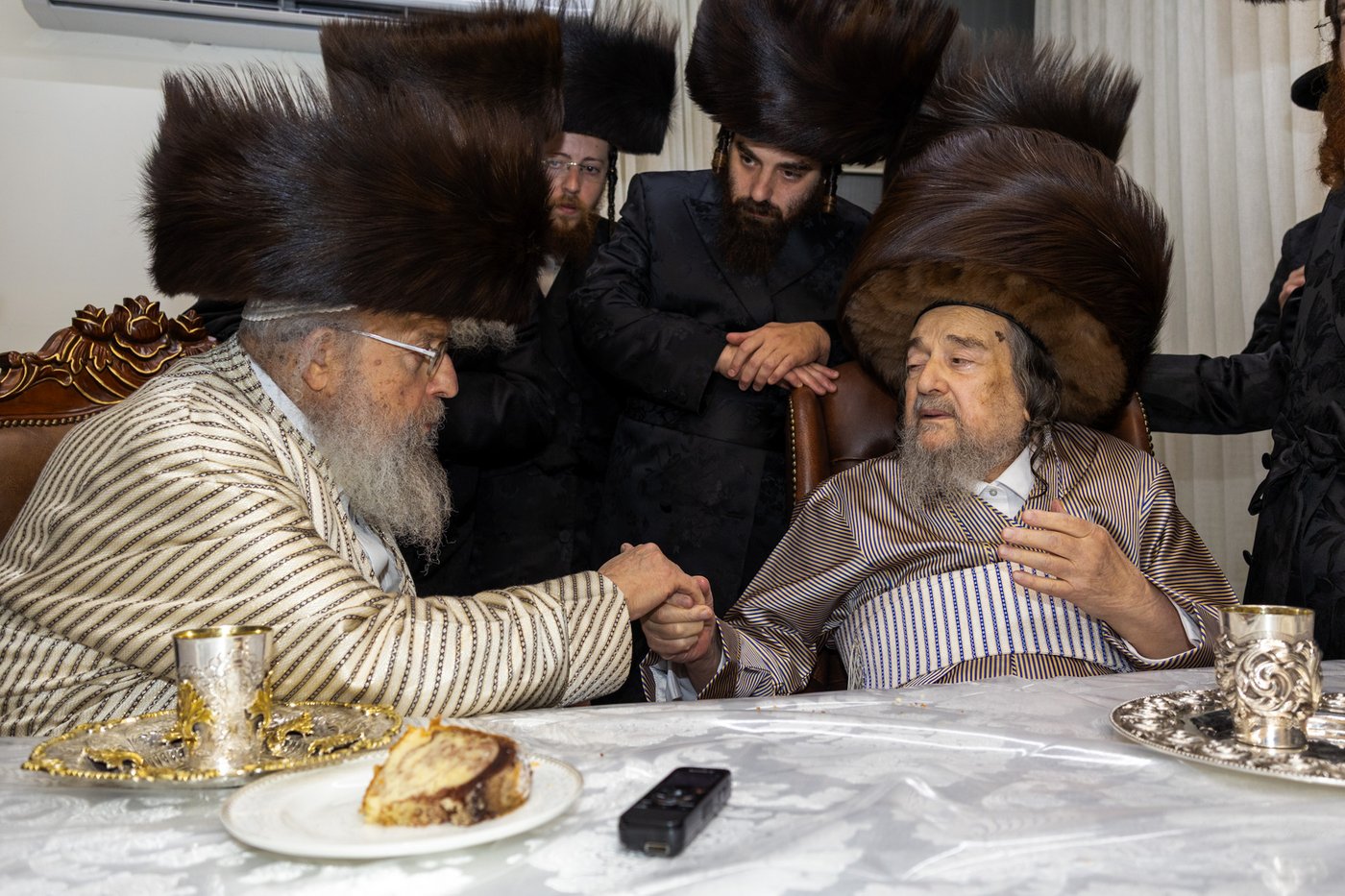 חג הסוכות בחצר הקודש פינסק קרלין