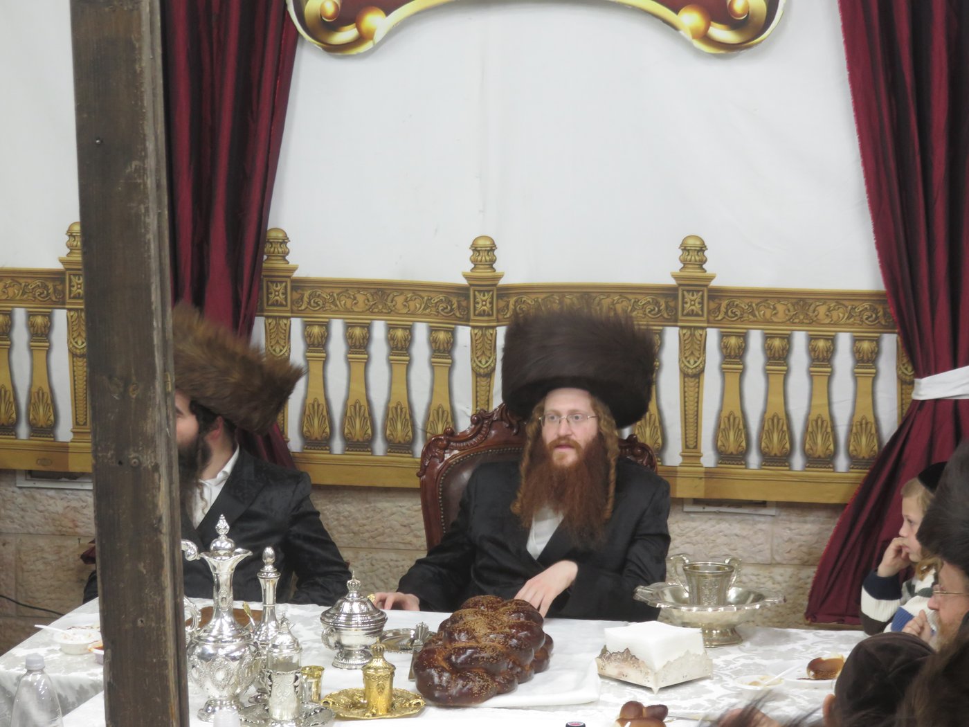 שמחת בית השואבה בחצר קאליב | צילום: א.כ.