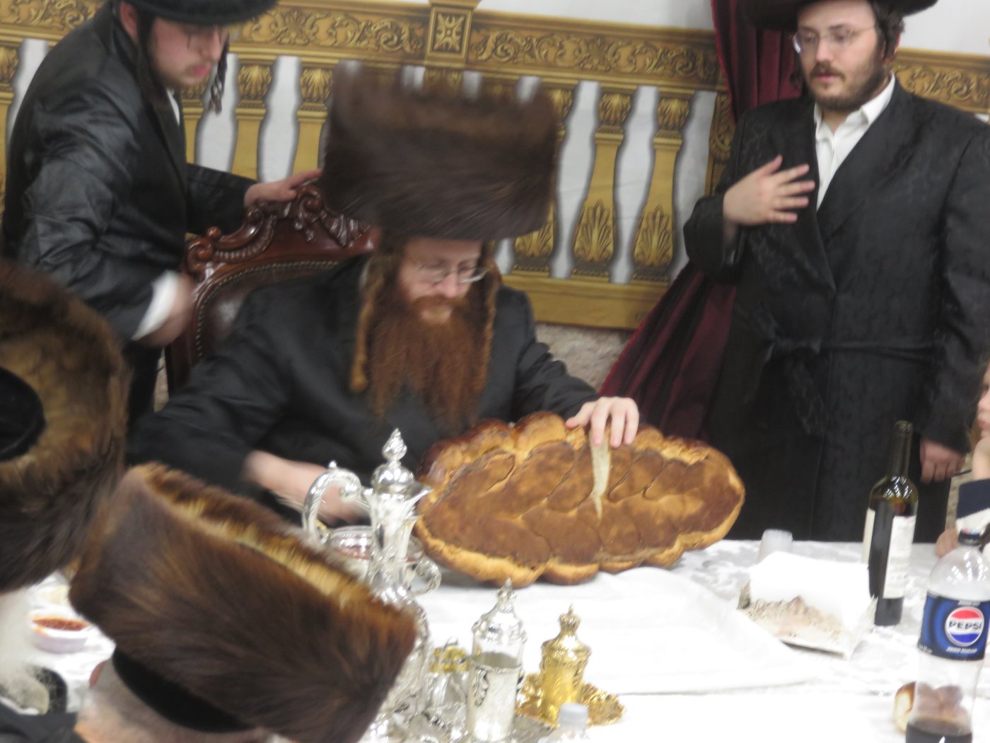 שמחת בית השואבה בחצר קאליב | צילום: א.כ.