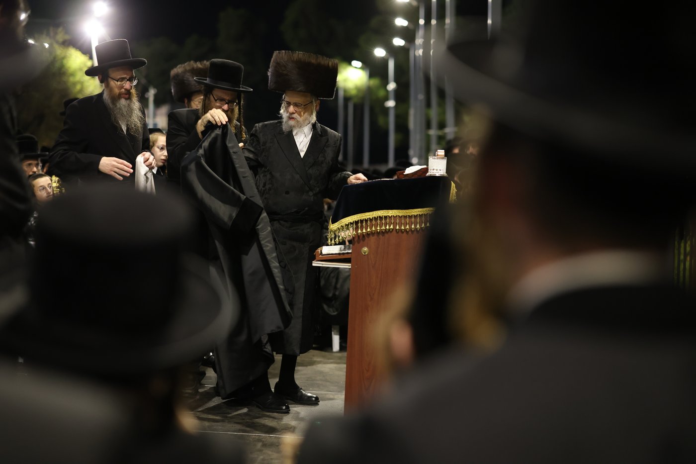האדמו"ר מסערט ויז'ניץ במירון