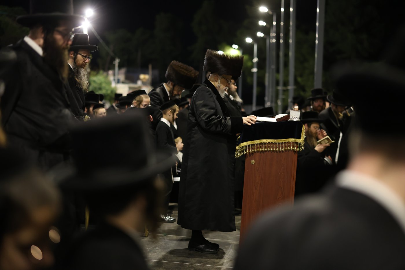 האדמו"ר מסערט ויז'ניץ במירון