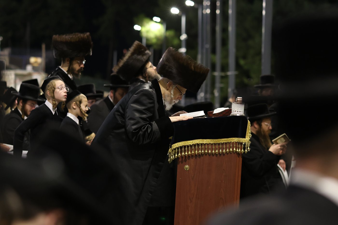האדמו"ר מסערט ויז'ניץ במירון