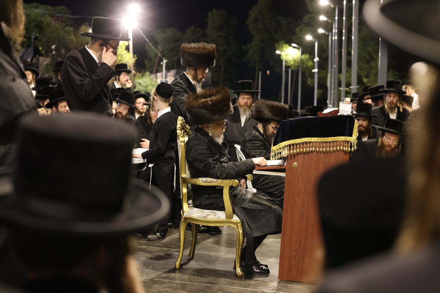 האדמו"ר מסערט ויז'ניץ במירון