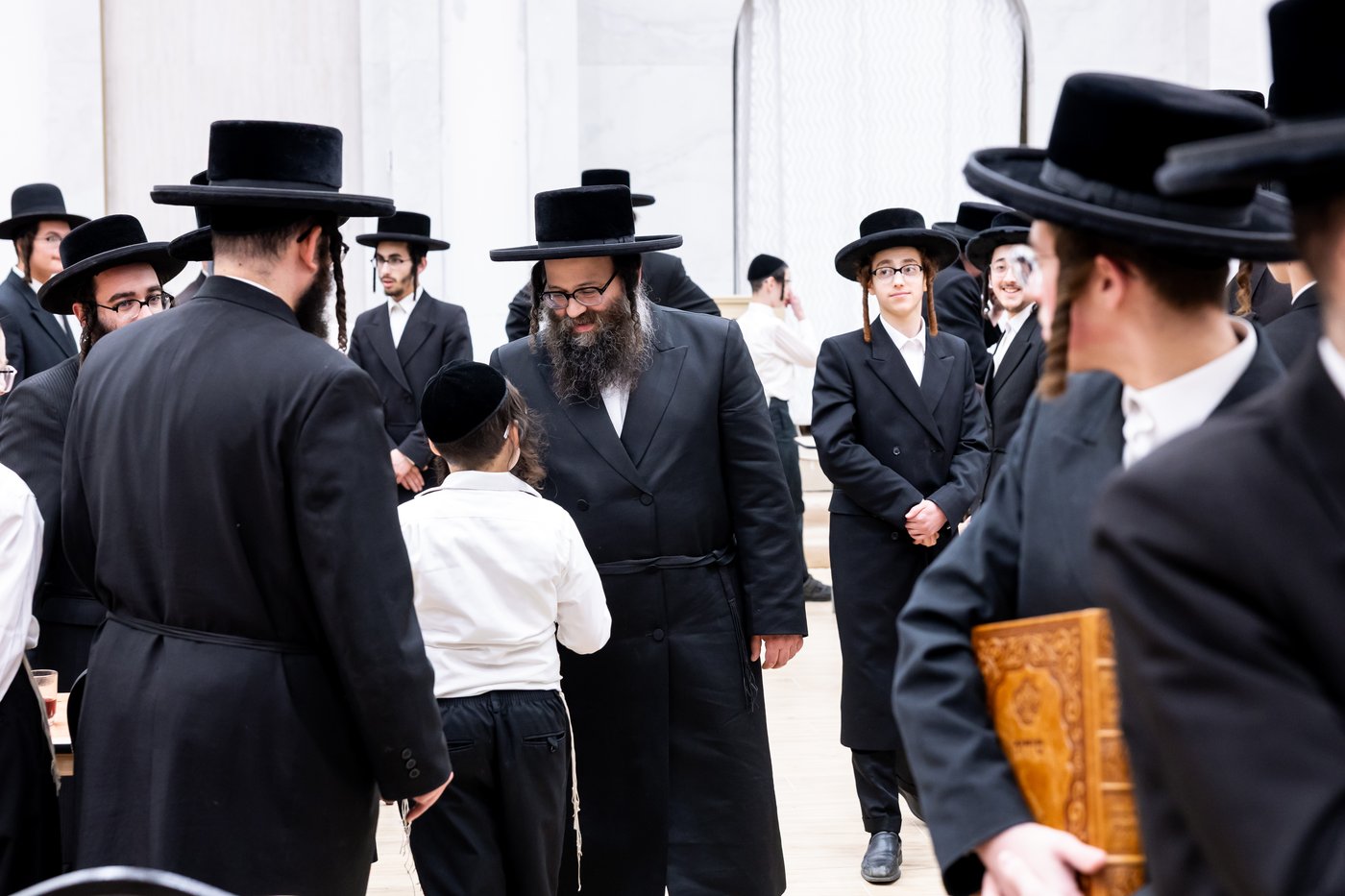 קבלת פנים לאב"ד קרית ייטב לב | צילום: באדיבות המצלם