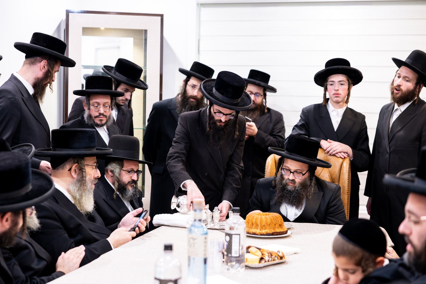קבלת פנים לאב"ד קרית ייטב לב | צילום: באדיבות המצלם