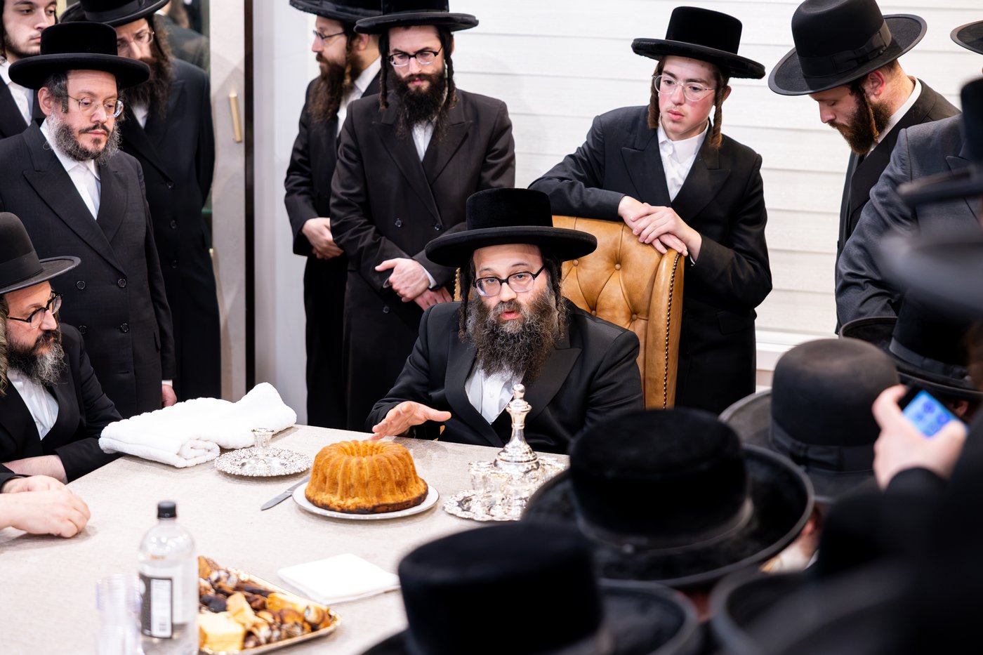 קבלת פנים לאב"ד קרית ייטב לב | צילום: באדיבות המצלם