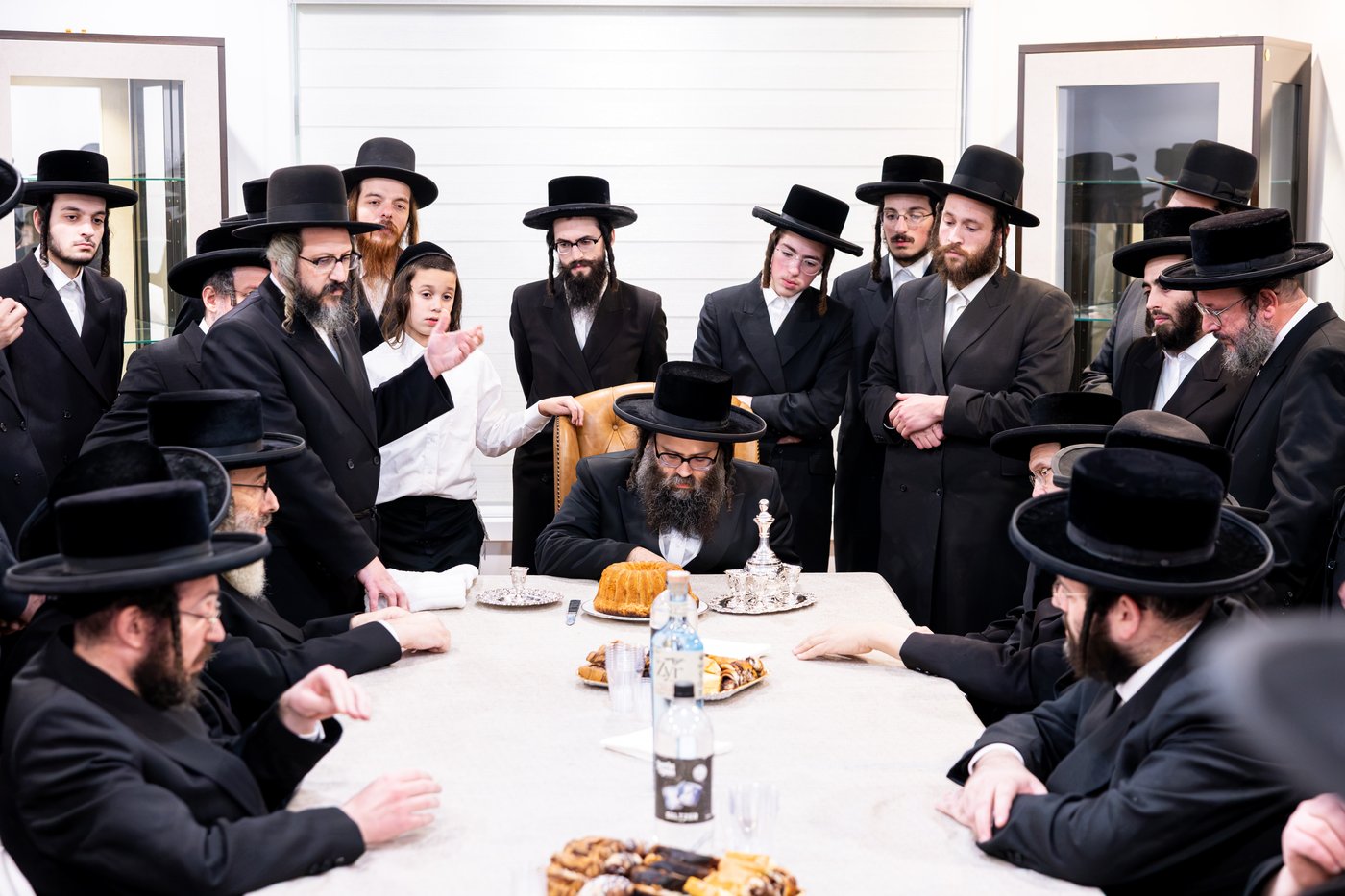 קבלת פנים לאב"ד קרית ייטב לב | צילום: באדיבות המצלם
