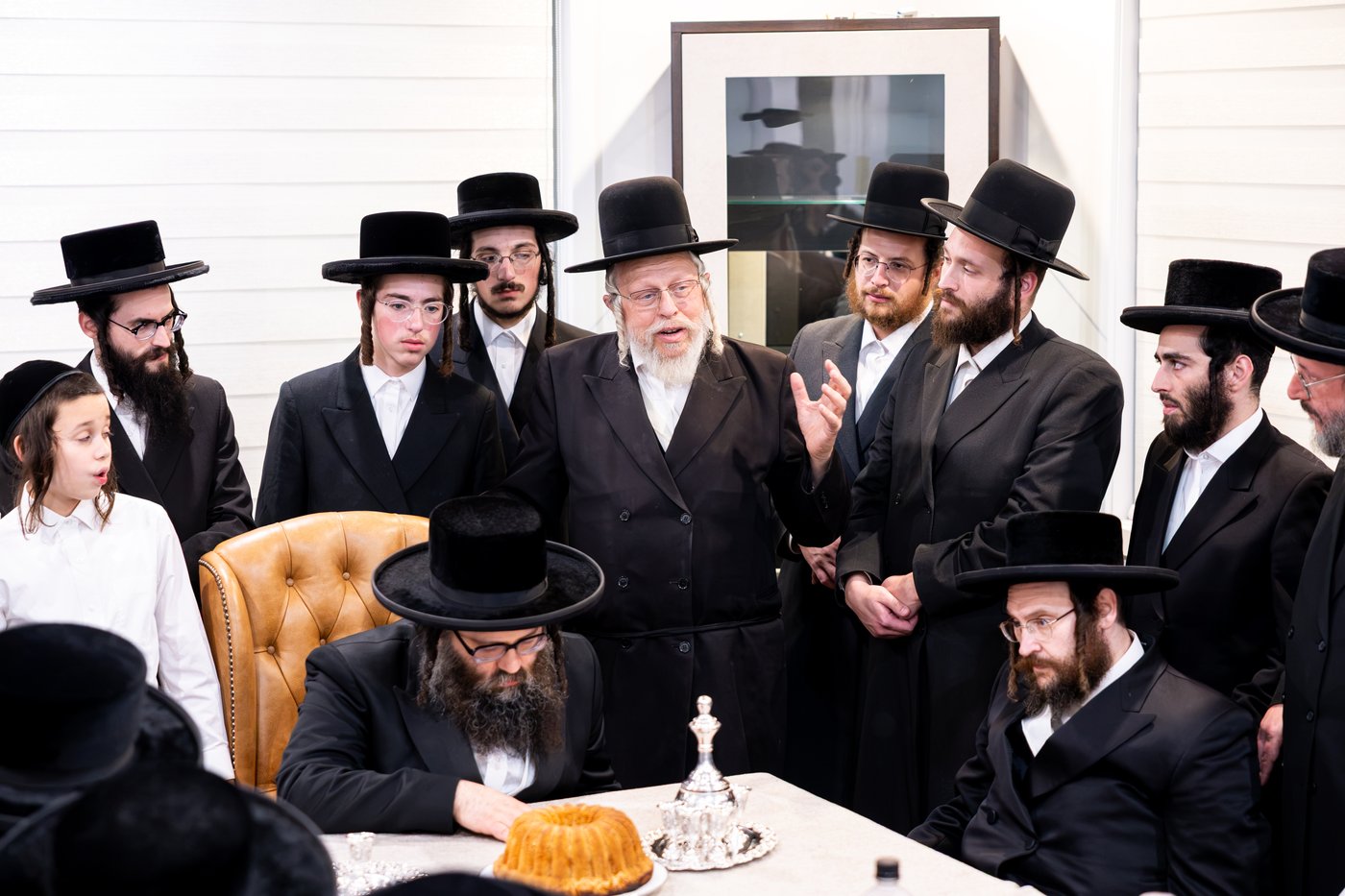 קבלת פנים לאב"ד קרית ייטב לב | צילום: באדיבות המצלם