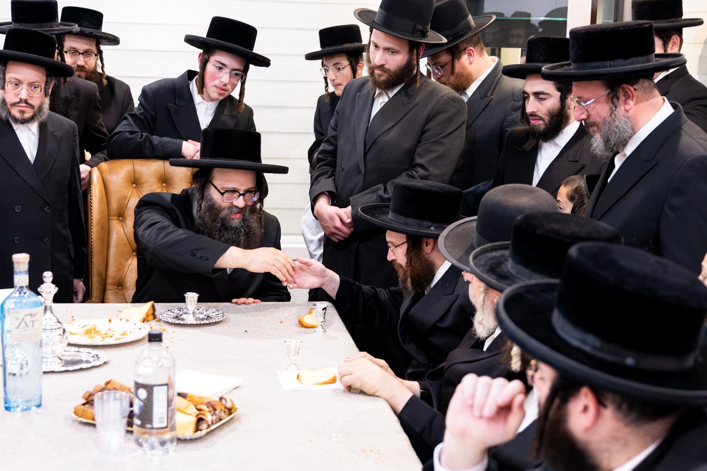 קבלת פנים לאב"ד קרית ייטב לב | צילום: באדיבות המצלם