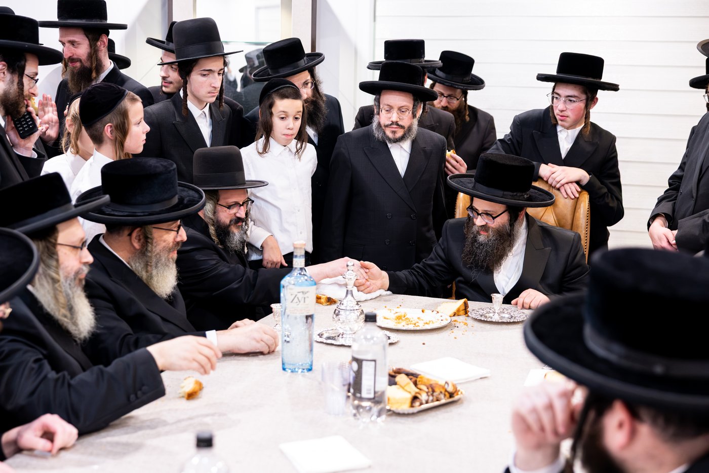 קבלת פנים לאב"ד קרית ייטב לב | צילום: באדיבות המצלם